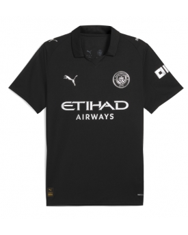 Billige Fotballdrakt Manchester City Replika Bortedrakt 2025-26 Kortermet Billige Fotballdrakt Manchester City Replika Bortedrakt 2025-26 Kortermet